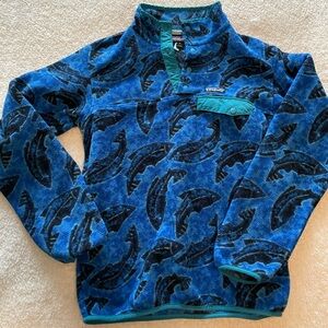 Patagonia Synchilla Rare Trout Print